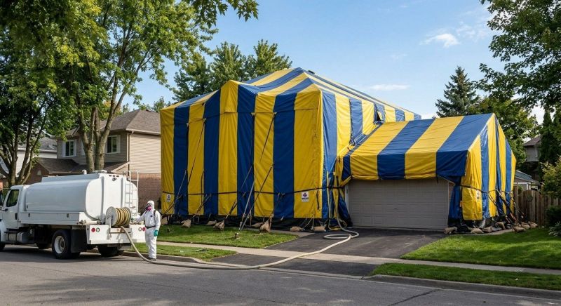 Tent Fumigation in Davis County, UT