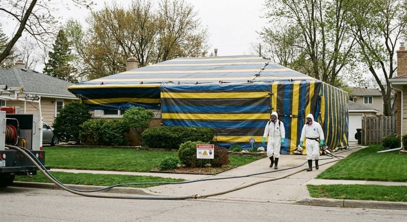 Termite Tenting in Asheville, NC